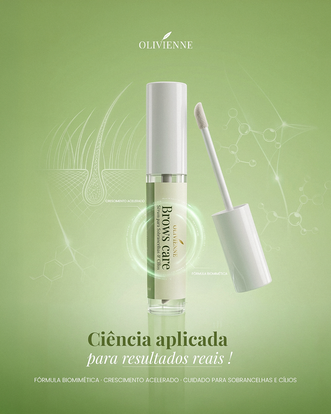 Olivienne — Brows Care, ciência aplicada