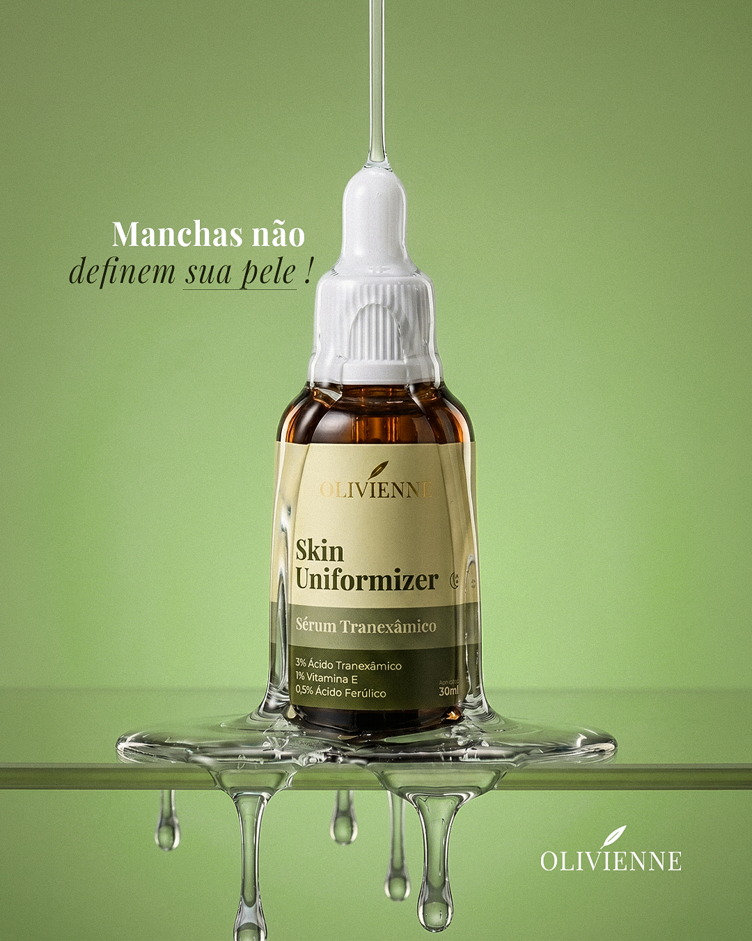 Olivienne — Skin Uniformizer, manchas não definem